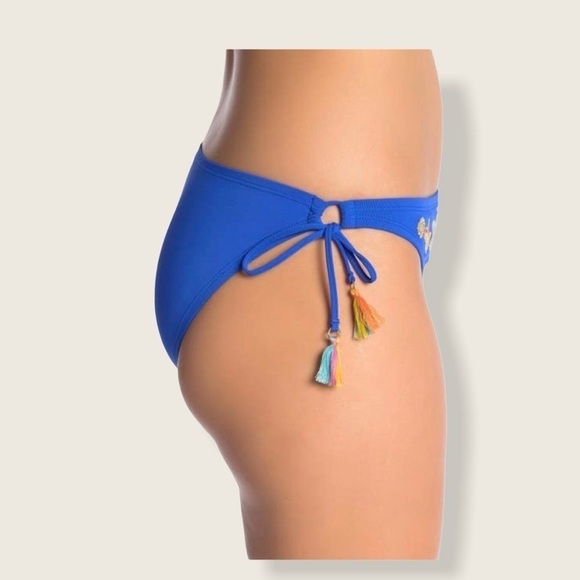 NWOT Bleu Rod Beattie Side Tie Tassel Bottom - Picture 3 of 9
